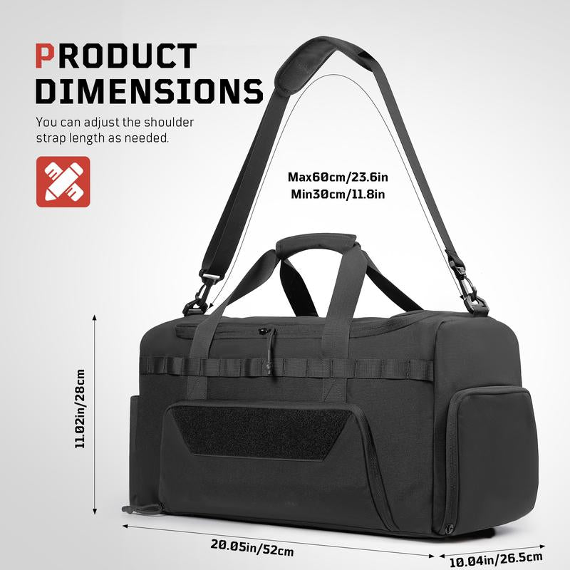 Duffle Bag Shoe Storage 