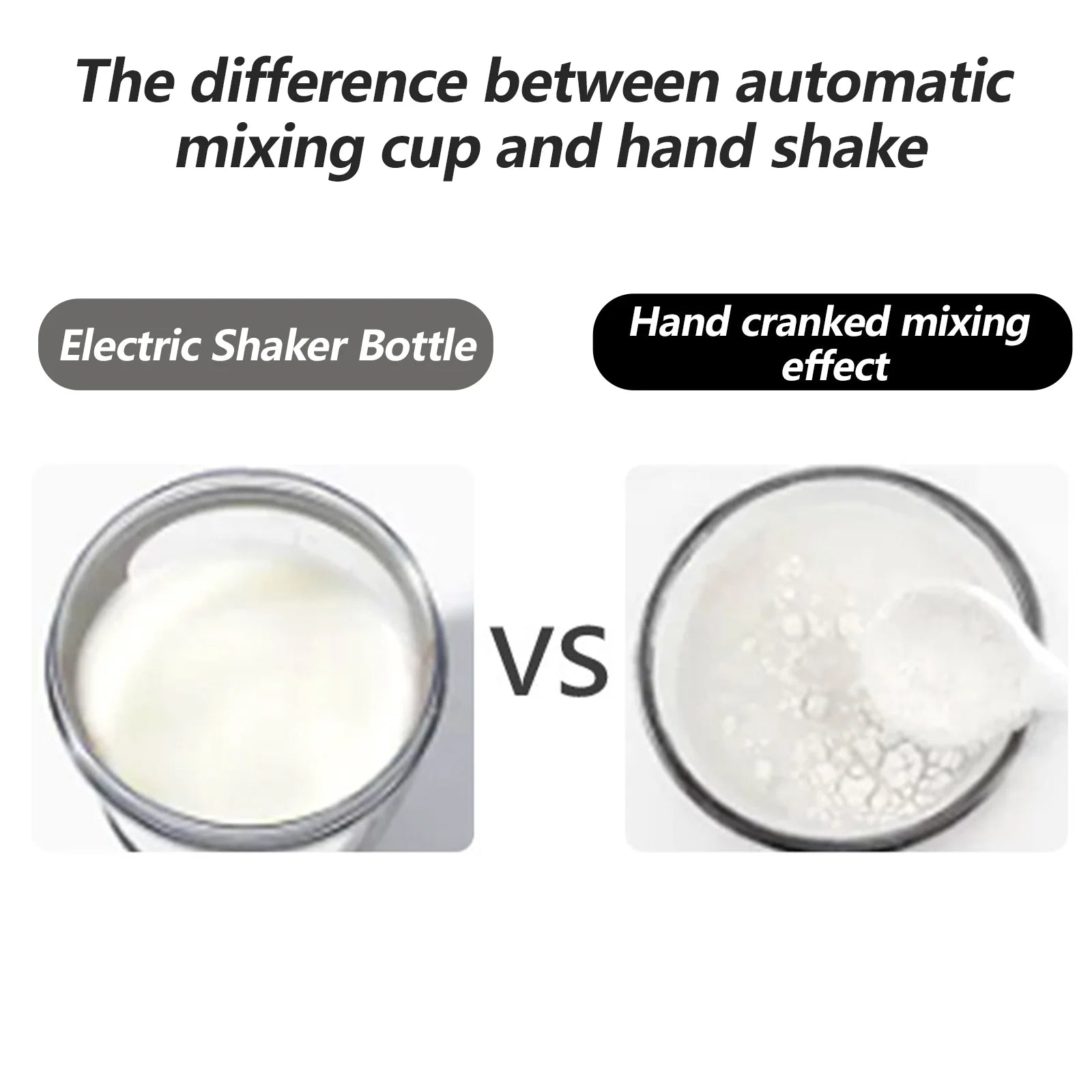 Electric Blender Shaker Bottle 