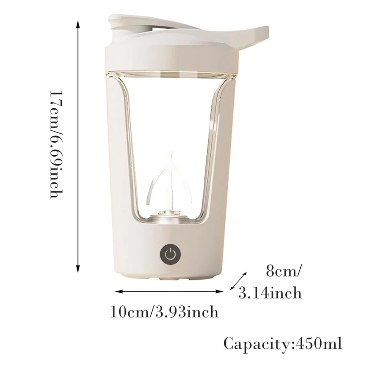 Electric Blender Shaker Bottle 